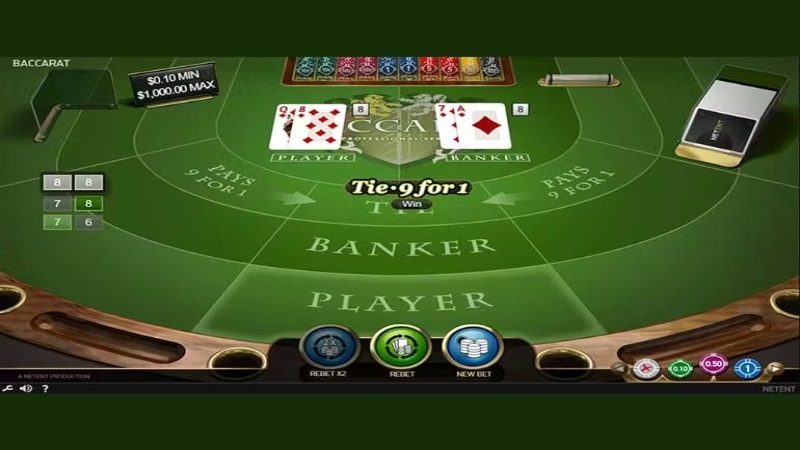 Baccarat đẳng cấp trong mọi ván đấu