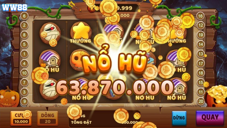 Top các game nổ hũ WW88 được nhiều người yêu thích nhất